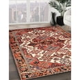 thumbnail image 2 of Ahgly Company Indoor Square Traditional Saffron Red Persian Area Rugs, 3' Square, 2 of 6
