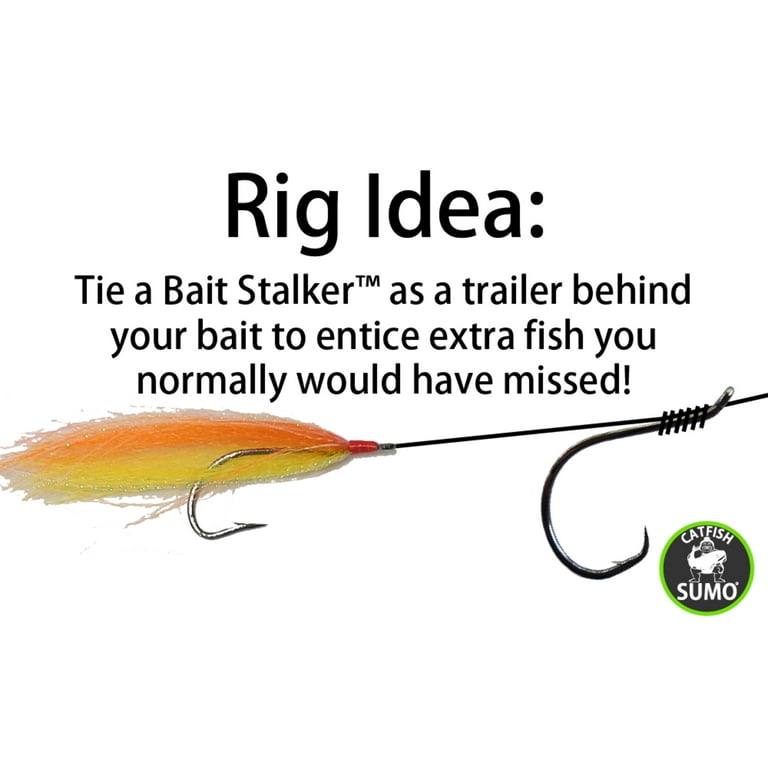 Bait Stalkers: 5-Pack Stinger Flies Fishing Lure for Extra Catfish