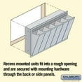 thumbnail image 5 of Salsbury Industries Vertical Mailbox,6 Doors,Alum 3506ARU, 5 of 6