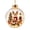 B, variant on Liamobondopolis Glowing Christmas Story Ornament, Light Up Mini Holiday Scene with Cute Corgi for Christmas Tree and Winter Home