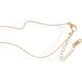 thumbnail image 3 of Gold Tone Necklace with Heart-Shaped Crystal Pendant - January, 3 of 6