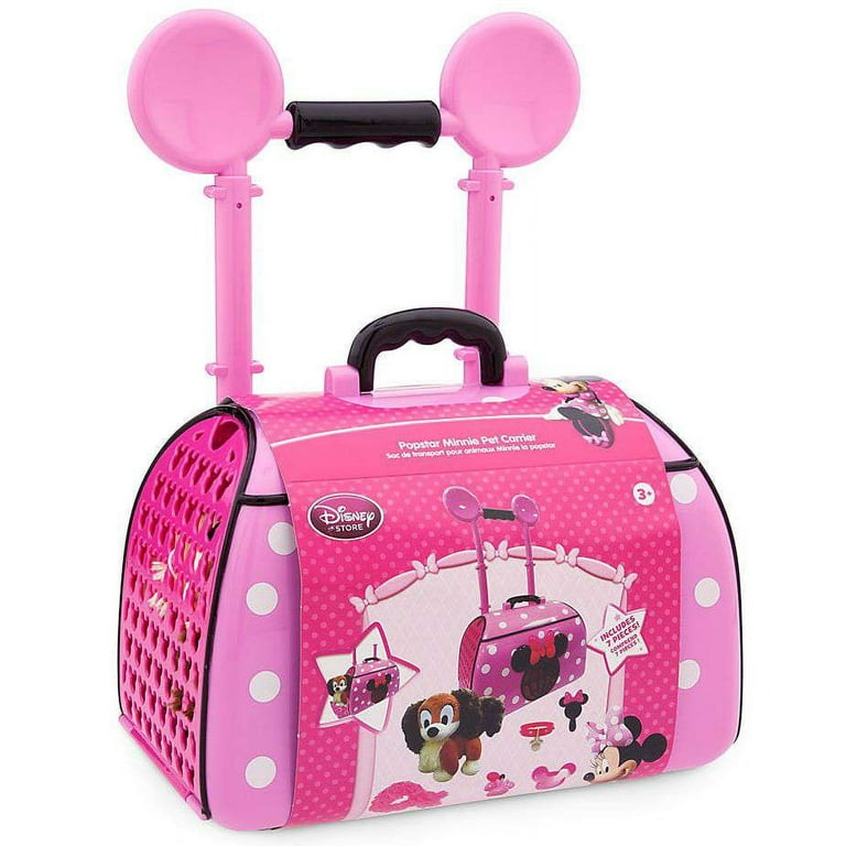 Disney Minnie Mouse ペットカート キャリーバッグ Disney Minnie Mouse Popstar Pet Carrier Set (Includes Fifi