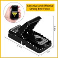 thumbnail image 3 of BestMouse Trap Rat Trap, 4 Pack Mouse Traps Indoor for Home, Tralntion Safe and Reusable Rat Traps Outdoor, Humane Mice Traps for House Indoor Chipmunk Trap, 3 of 4