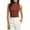 #J-Red, variant on PFRNLF Turtleneck Tank Tops for Women Sleeveless Mock Neck Slim Fit Stretchy Layer Tops