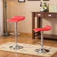 thumbnail image 4 of Roundhill Contemporary Chrome Air Lift Adjustable Swivel Stools, Set of 2, Multiple Colors Available, 4 of 4