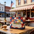 thumbnail image 3 of USA 250th Anniversary Tote Bag, "Blooming for 250 Years" Floral & Flag Quilted Shoulder Bag, Patriotic Reusable Tote for 1776-2026 Celebrations, 3 of 5