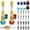 A, variant on R134A Valve Core Remover Tool Set, 31Pcs AC Service Port Kit with High Low Pressure Quick Couplers, Air Conditioning Valve Stem Tool for Refrigerant System,A