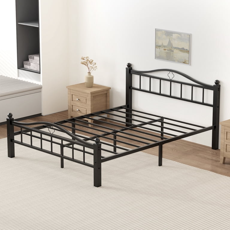 Kinsfook Queen Bed Frame, 1500 Lbs Capacity Headboard photo 3