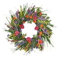 thumbnail image 6 of YIEMEEN Large Spring Wreath for Front Door Colorful Flower Wreath for Outdoor Indoor, 6 of 6