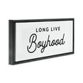 thumbnail image 4 of Stupell Industries Long Live Boyhood Typography Painting Black Floater Framed Art Print Wall Art, 25 x 11, 4 of 10