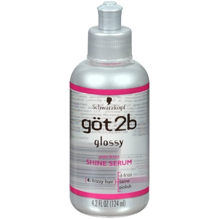 Got2B Glossy Anti-Frizz Hair Shine Serum, 4.2 Ounce ...