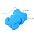thumbnail image 2 of ELAYARD Silicone Dog Treat Molds for Oven Microwave Freezer Use, Easy Release, and Versatile Baking Accessories, 2 of 8