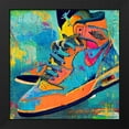 thumbnail image 2 of Stephen Chambers 12x12 Black Modern Wood Framed Wall Art Titled - Air Jordan 26, 2 of 6