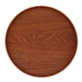 thumbnail image 4 of Bandeja de madera Zhenshenaoxiaoao para servir 11,8 pulgadas marrón oscuro, 4 of 10