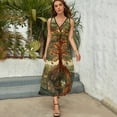 thumbnail image 4 of Tree with Life Art Sleeveless Dress Women's Summer Suit Dresses for Women 2025 Luxury Party Dress, 4 of 6