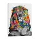 thumbnail image 1 of Cuadro decorativo - León Graffiti, David Aste 30x40 Canvas Lab Animales, Colorido, Ilustraciones, Leones, Naturaleza, Animales y naturaleza,, 1 of 2