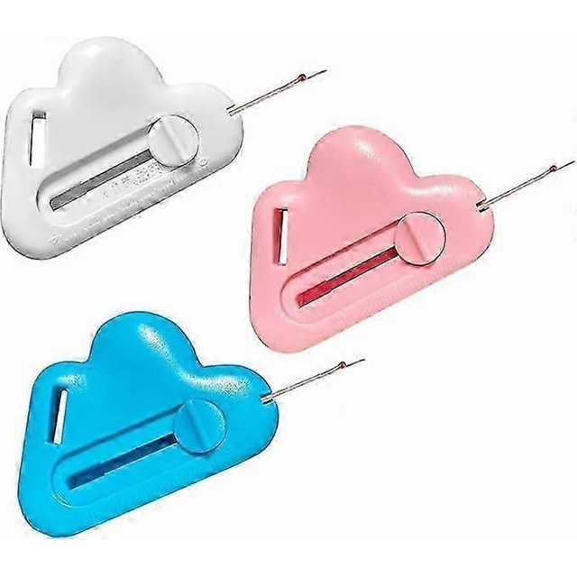 3pc Magnetic Seam Guide & Seam Ripper - Multipurpose Polygonal Hemmer Guide with Measurement Scale - Universal Sewing Machine Accessories Kit for Prec