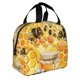 thumbnail image 2 of Easygdp Honey Bee Bolsa Térmica Premium - Tela Oxford Impermeable, Gran Capacidad, Bolsillo Frontal, Unisex para Trabajo, Escuela, Actividades al Aire Libre y Picnics, 2 of 8