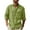 Green, variant on EOYWHK Short Sleeve Blouses for Men Men's Fashion Casual Solid Color Long Sleeve Turndown Collar Blouse Shirt