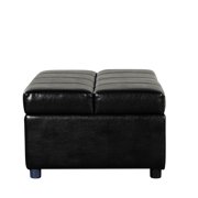 Black Twin Size Sleeper Bed - With Construction And Soft Upholstery For In Plywood Comfortable Seating Area