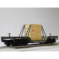 thumbnail image 2 of MTH RAILKING U.S. ARMY DEP. CENTER FLAT W/ TRANSFORMER O GAUGE 30-76932, 2 of 9