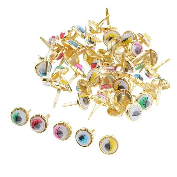 Mini tachuelas metálicas para oficina, resistentes, 50/100, para manualidades 10x10mm