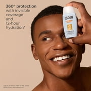 ISDIN Fusion Water MAGIC Ultralight Daily Sunscreen, Broad Spectrum SPF 40, Formulated with Hyaluronic Acid, 3.4 Fl Oz