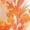 Orange, variant on Women's Vintage Floral Print Draped Neck Layered Ruffle Hem Maxi Dress, Vacation Summer Style