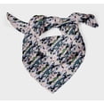 thumbnail image 3 of Bimba Green Abstract Tie-Dye Printed Pure Silk Scarf Neck Wrap Summer Hair Bandanas For Women 40 x 80 Inches, 3 of 6