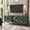 Green, variant on HLR 63" Modern TV Stands for Living Room, Long Wood Entertainment Center with 4 Doors Storage, Green