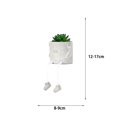 thumbnail image 5 of Tnobhg Artificial Bonsai Fake Plant Eucalyptus Potted Plant Cartoon Appearance Long Legs Simulated Succulent Plant Indoor Outdoor Home Decoration, 5 of 7