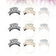 thumbnail image 2 of KAKOWELY 18 diademas con letras de Feliz Año Nuevo, accesorios para el pelo de fiesta para niñas (3 colores mezclados), 2 of 4