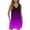 Purple, variant on Women's Summer Pocket Camisole Shorts Romper with Romper Shorts
