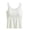 White, variant on Women Camisoles with Bra Sleeveless Soft Comfy Undershirts for Womens Basic Loungewear Cami Tanks