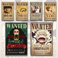 thumbnail image 2 of Póster autoadhesivo de One Piece, Orden de recompensa, Luffy, papel tapiz, figuras de Ace, Nami, decoración del hogar, pintura, Anime Zoro, arte de pared, Sanji, 2 of 5