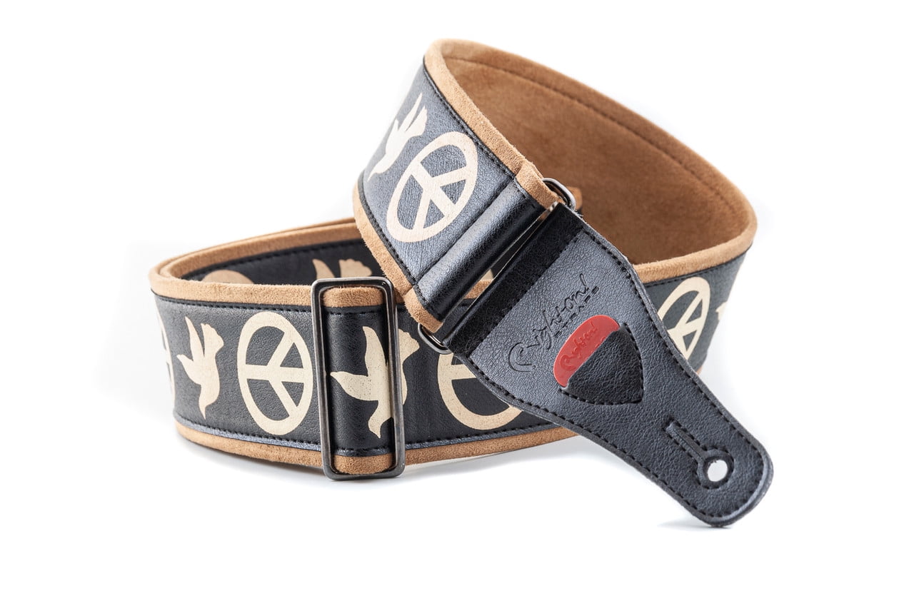 RightOn! Straps Legend Peace Doves Guitar Strap