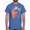 Metro Blue, variant on Animals Shirt, Tee Shirt with Hippo