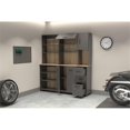 thumbnail image 3 of Pemberly Row 2-Piece 3-Drawer Garage Cabinet Set in Dark Gray and Maple, 3 of 14