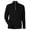 Black, variant on CORE365 CE418 Men's Origin Performance Pique Quarter-Zip Pullover-BLACK/ CARBON-2XL