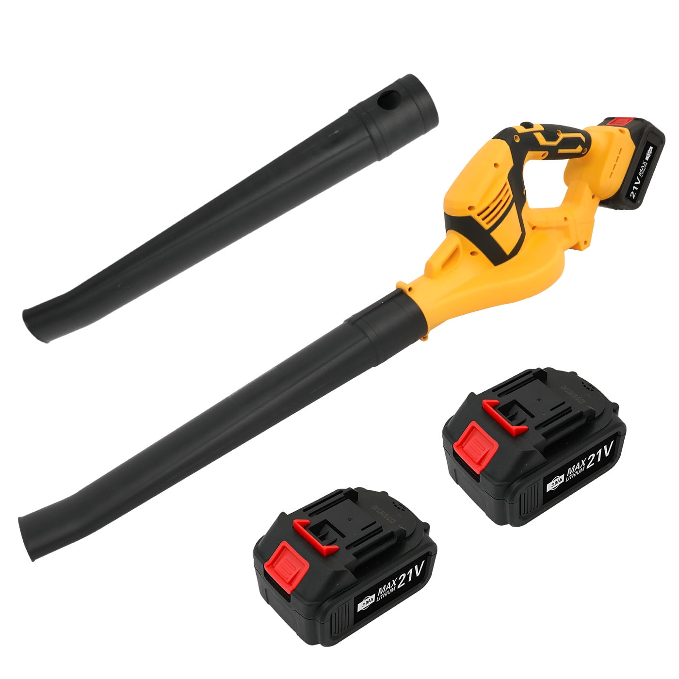 140 MPH Cordless Electric Leaf Blower, 21V Battery Powered Leaf Blower with 3.0Ah Battery