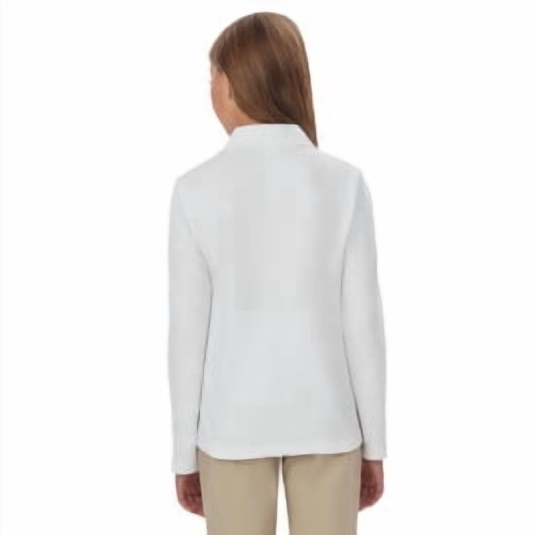 French Toast Girls School Uniform Long Sleeve Picot Collar