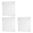 thumbnail image 1 of HONMEET 4Pcs ABS Plastic Pegboard Organizer for Home Use with No Drilling Installation, 1 of 7