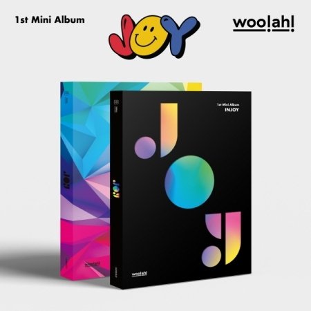Woo!Ah! - Joy - Random Cover - incl. 84pg Photobook, Holder, 4-Cut Film Photo, Poster, Postcard, 2 Photo Cards, 2 Stickers, Invitation Envelope & Card   Ticket - Music & Performance - CD