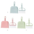thumbnail image 2 of 2 Pieces/Set Mini Broom Dustpan Nordic Desktop Keyboard Washing Brush Small Hand Tool for Home Office, Green, 2 of 6