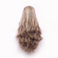 thumbnail image 4 of 75cm Fashion Sexy Long Big Curly Wavy Cosplay Central Parting Women Wigs Hair Wig Girl Gift, 4 of 4