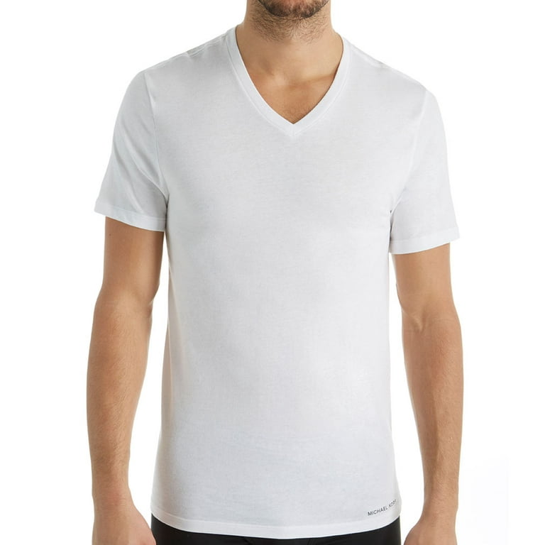 Michael kors 3 pack v cheap neck