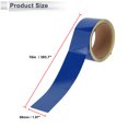 thumbnail image 4 of Cinta Reflectante Unique Bargains 50mmx10m Cinta Adhesiva de Advertencia de Seguridad Reflectora para Automóviles Camiones Azul 1 Pcs, 4 of 7