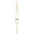 thumbnail image 3 of Macrame Plant Hanger Indoor Outdoor Flower Pot Hanging Planter Basket Cotton Rope 4 Legs 39 Inch, 3 of 8