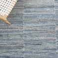 thumbnail image 6 of SAFAVIEH Kilim Sharlene Striped Area Rug, Blue/Ivory, 3' x 5', 6 of 11