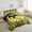 Gold And Black, variant on Damask Dragon Bed Comforter Set Full Boho Black Orange Gothic Animal Bedding Set Bohemian Exotic Floral Dragon Comforter Set For Adults Retro Victorian Baroque Flower Goth Quilt Set